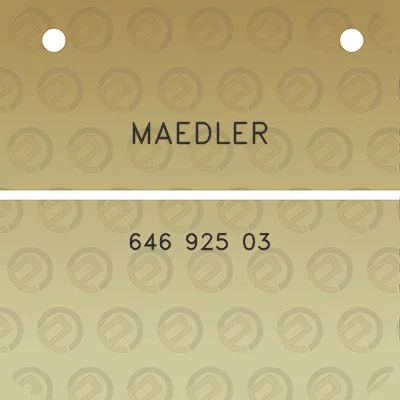 maedler-646-925-03