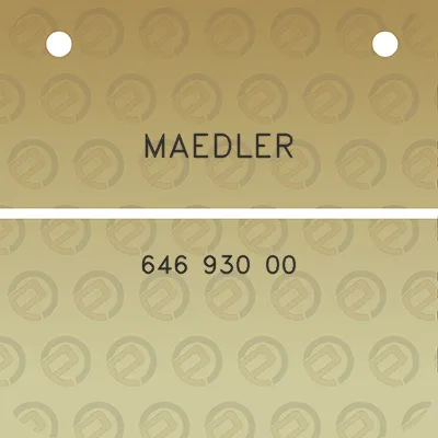 maedler-646-930-00