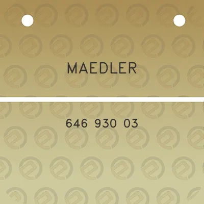 maedler-646-930-03