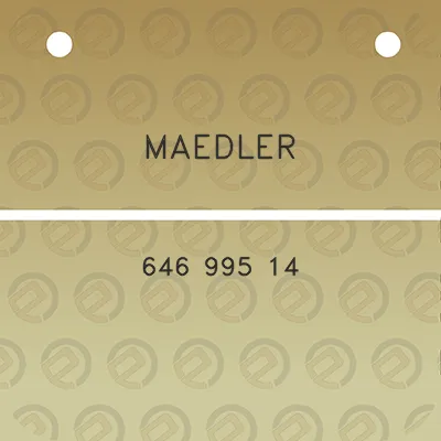 maedler-646-995-14