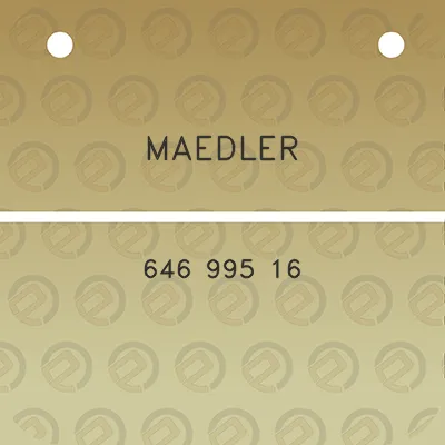 maedler-646-995-16