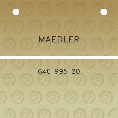 maedler-646-995-20