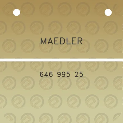 maedler-646-995-25