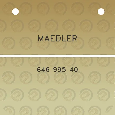 maedler-646-995-40