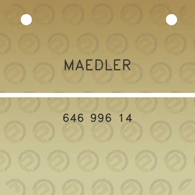 maedler-646-996-14