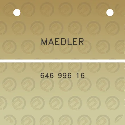 maedler-646-996-16