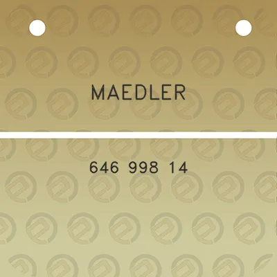 maedler-646-998-14