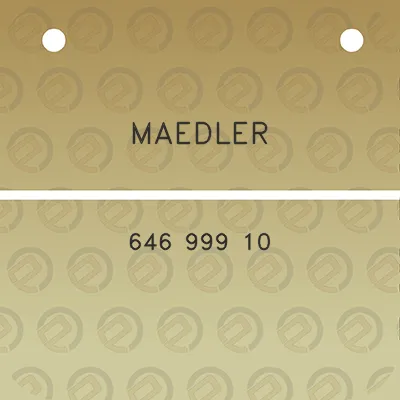 maedler-646-999-10