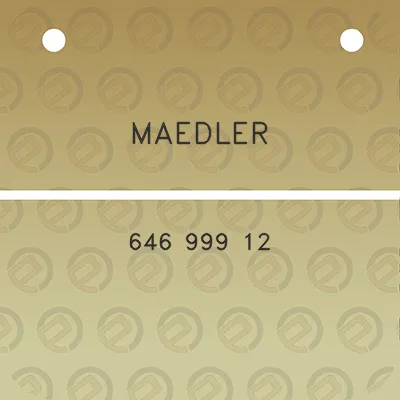 maedler-646-999-12