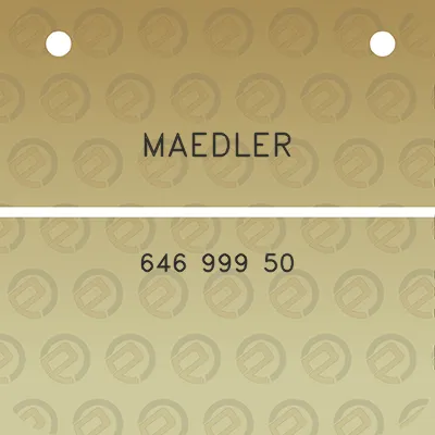 maedler-646-999-50