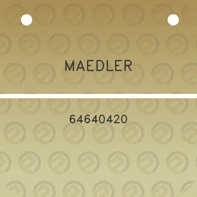 maedler-64640420