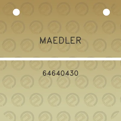 maedler-64640430