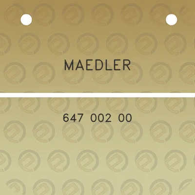 maedler-647-002-00