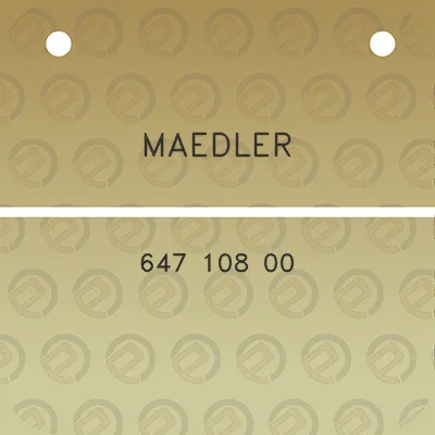 maedler-647-108-00