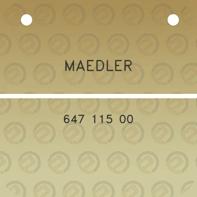 maedler-647-115-00