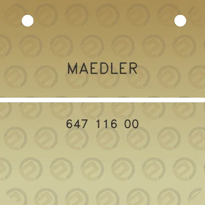 maedler-647-116-00