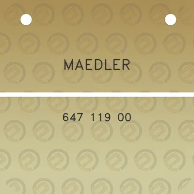 maedler-647-119-00