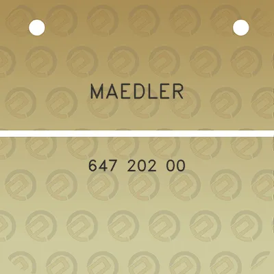 maedler-647-202-00