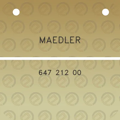 maedler-647-212-00