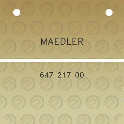 maedler-647-217-00