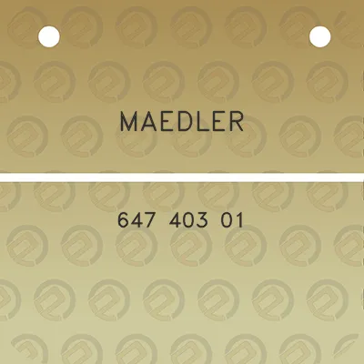 maedler-647-403-01