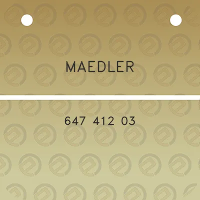 maedler-647-412-03