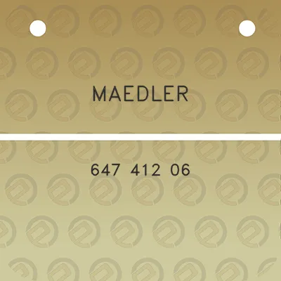 maedler-647-412-06