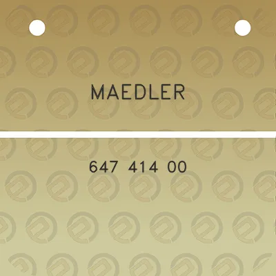 maedler-647-414-00