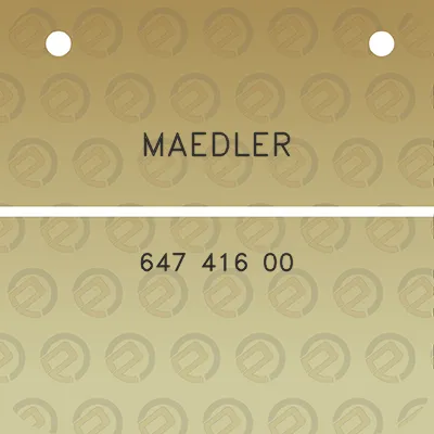 maedler-647-416-00