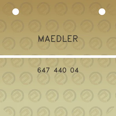 maedler-647-440-04