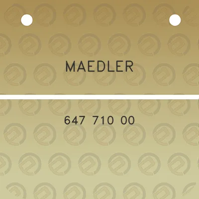 maedler-647-710-00