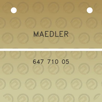 maedler-647-710-05