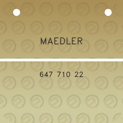 maedler-647-710-22