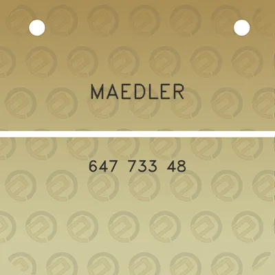 maedler-647-733-48