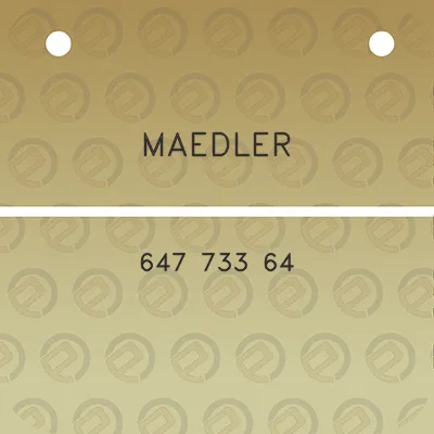 maedler-647-733-64