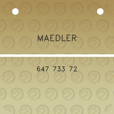 maedler-647-733-72