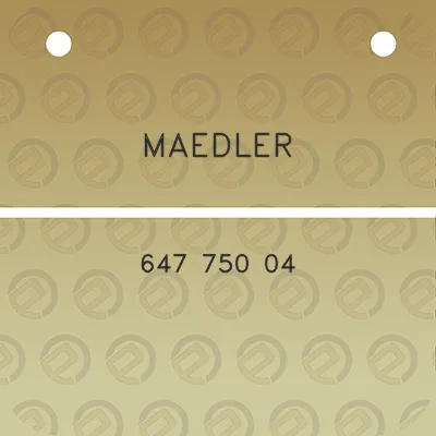 maedler-647-750-04