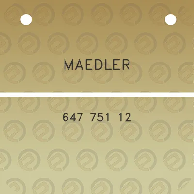 maedler-647-751-12