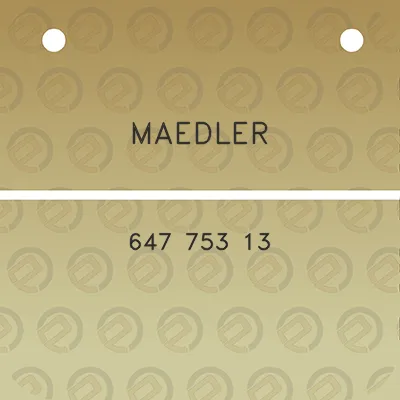 maedler-647-753-13