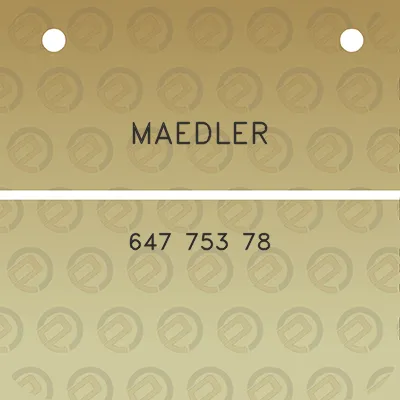 maedler-647-753-78