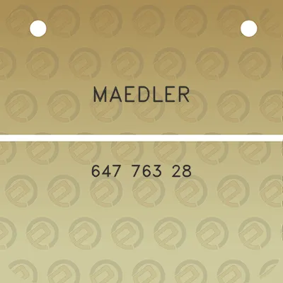 maedler-647-763-28