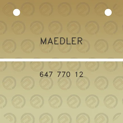 maedler-647-770-12