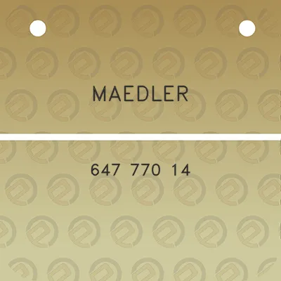 maedler-647-770-14