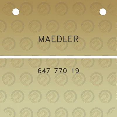 maedler-647-770-19