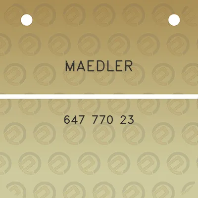 maedler-647-770-23