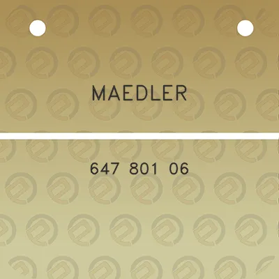 maedler-647-801-06