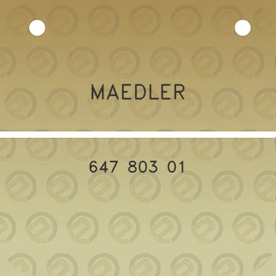 maedler-647-803-01