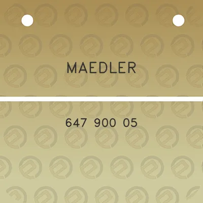 maedler-647-900-05