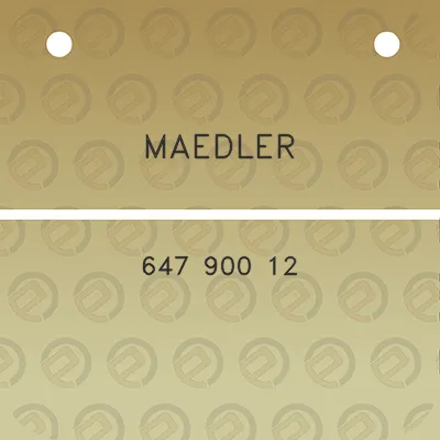 maedler-647-900-12