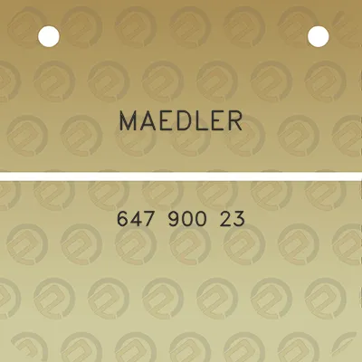 maedler-647-900-23